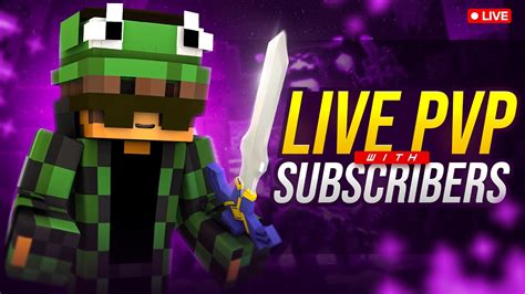 🔴 Minecraft Live Stream Playing With Subscribers Pvp Minigames Hindi Youtube