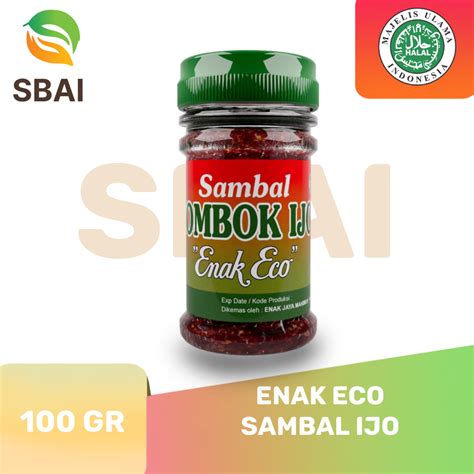 Jual Enak Eco Sambal Lombok Ijo Shopee Indonesia