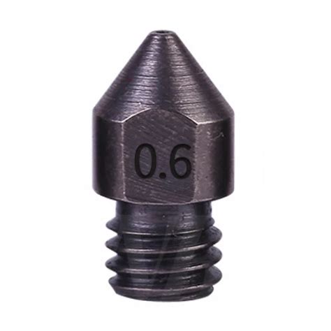 Boquilla Nozzle MK8 Acero Endurecido 0 6mm GARHEM 3D Canarias