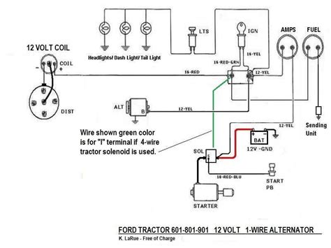 Electrical Schematics For Ford 4000 Tractor