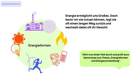 Energieformen Und Energieumwandlung Diggies