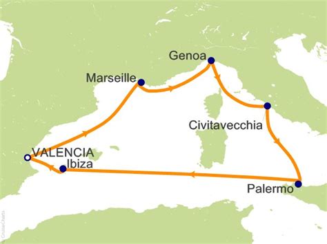 MSC Cruises Mediterranean Cruise, 7 Nights From Valencia, MSC Seaside ...