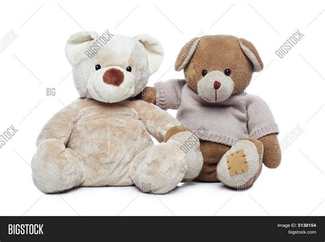 Two Teddy Bears Image And Photo Free Trial Bigstock