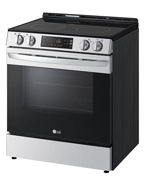 Lg 63 Cu Ft Smart Wi Fi Enabled Electric Slide In Range With Easyclean® Lsel6331f Lg Usa