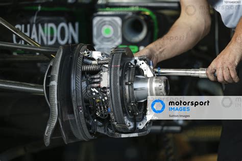 Mclaren Mp Front Brake And Wheel Hub Detail At Formula One World