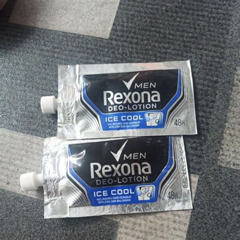 Jual Rexona Men Deo Lotion Ice Cool 48H 9gr Saset Satuan Shopee Indonesia