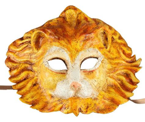 Achetez Masque Lion Vénitien Papier Mâché Unique