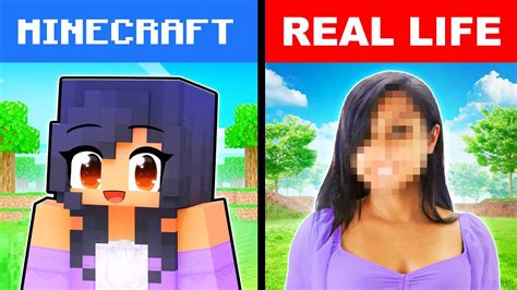 Aphmau Gets Super Realistic In Minecraft Youtube