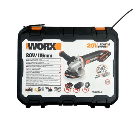 Worx Akku Winkelschleifer Wx Ebay