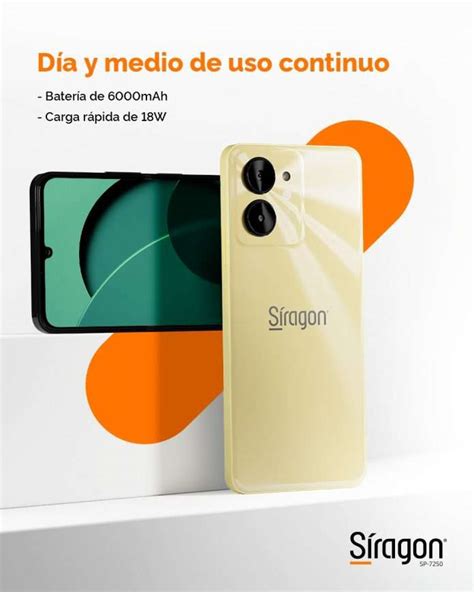 Síragon lanzó nuevo smartphone para con batería de alto rendimiento