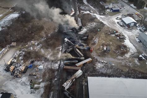 Hazardous Waste From Train Derailment Site Heads To Disposal Facilities