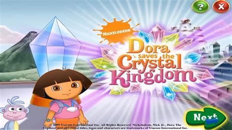 Dora Save The Crystal Kingdom Hd Youtube