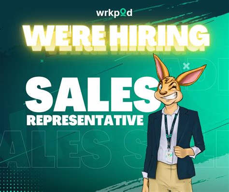 Sales Representative Wrkpod
