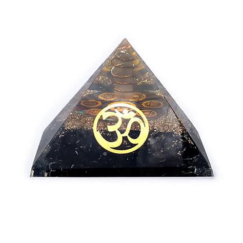 Piramide Orgonite Zwarte Toermalijn Ohm Kopen Orgonite NASMA