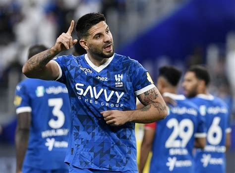 Mitrovic Helps Al Hilal Stay Perfect In Champions League But Neymar