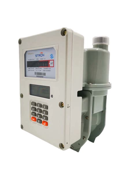 Keypad Prepaid Gas Meter G Communicate With Ami System Via Lora Rf Or