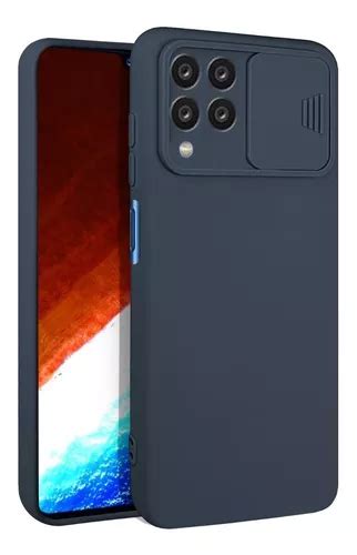 Funda Silicona Slim Protector Cámara Para Galaxy A12 M12