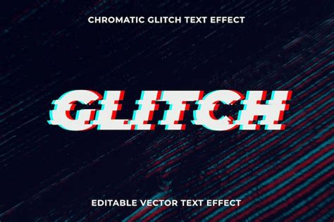 Plantilla De Efecto De Texto De Error Editable Vector Gratis