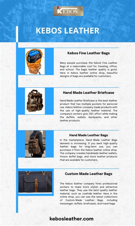 Custom Made Leather Bags The Kebos Leather Company Hires P Flickr