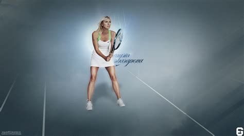 Maria Sharapova Maria Sharapova Tennis Blonde Girl HD Wallpaper Rare Gallery