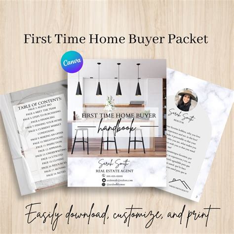 First Time Home Buyer Packet First Time Home Buyer Handbook Homebuyer