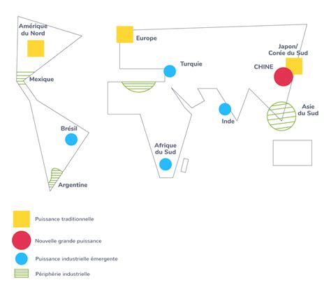 Les espaces de production dans le monde une diversité croissante