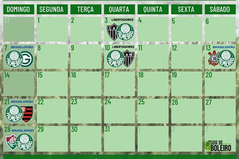 Jogos Do Palmeiras Em Agosto Libertadores E Clássicos No Brasileirão