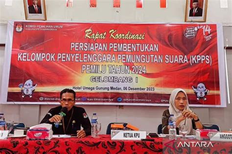 KPU Dharmasraya Rekrut 4 951 KPPS Pemilu 2024 ANTARA Sumbar