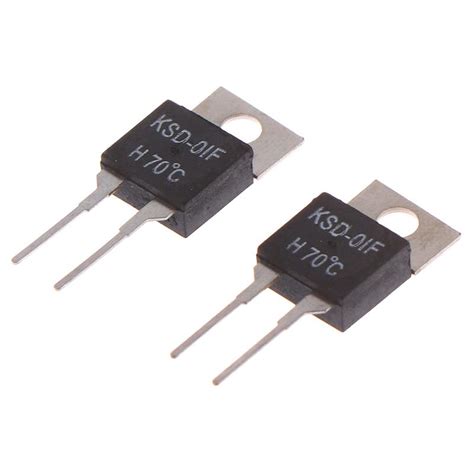 Cheap Pcs Normally Open Thermal Switch Temperature Sensor Thermostat