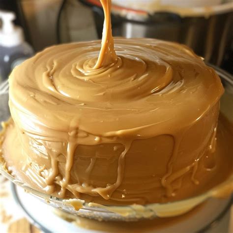 Old Fashioned Caramel Icing Heat Sugar And Milk Until Hot Cook