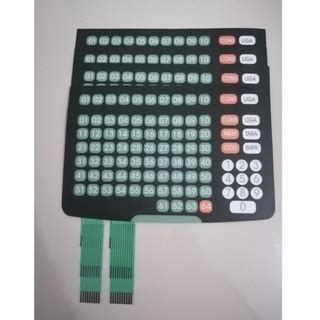 Membrana Teclado Balan A Filizola Platina Verde Shopee Brasil