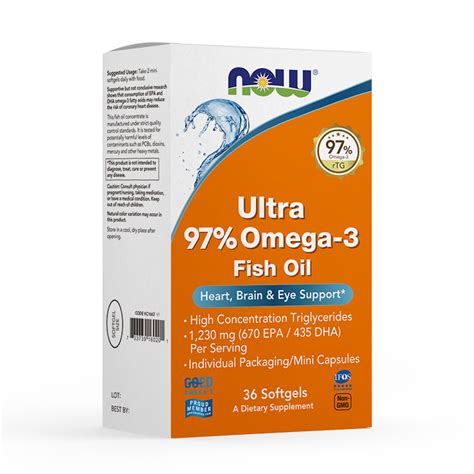 Now Ultra Omega Fish Oil Now Certifications By Nutrasource