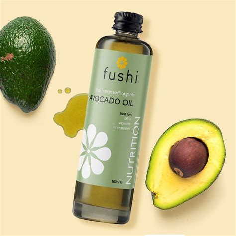 Avocado Oil Organic Fushi 100 Ml Rauw Naakt En Gezond