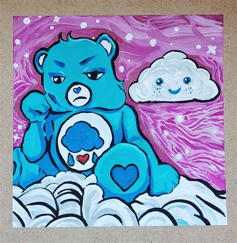 Grumpy Bear by throwawaypeaches on DeviantArt