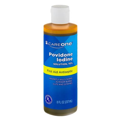 Save on CareOne Povidone Iodine Solution First Aid Antiseptic Order ...