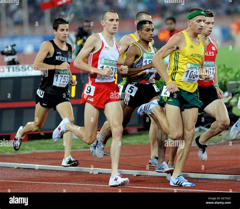 Sport 2010 Commonwealth Games Day Nine Delhi Stock Photo Alamy