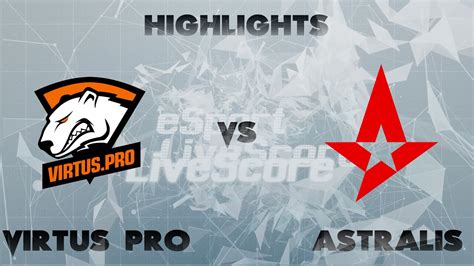 Virtus Pro Vs Astralis Dreamhack Masters Las Vegas 2017 Highlights