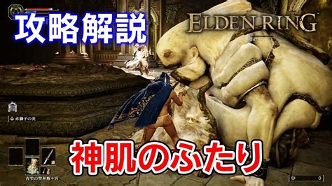 【エルデンリング】神肌のふたりのノーダメ攻略と立ち回り【eldenring】 Youtube