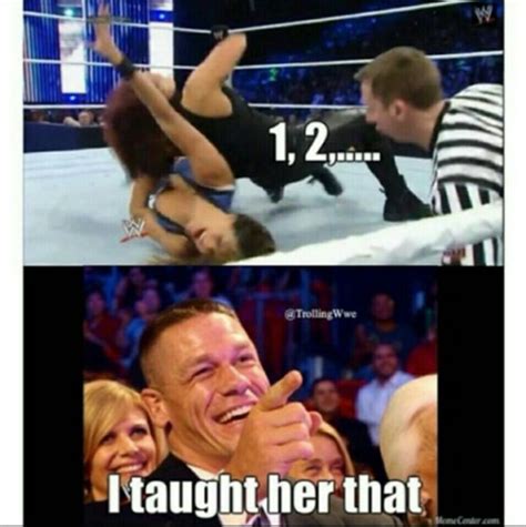 WWE Memes | Wwe funny, Wwe memes, John cena