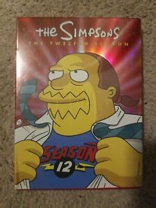 The Simpsons - Season 12 (DVD, 2009, 4-Disc Set) brand new sealed free ...