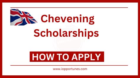 Chevening Scholarships 20232024 How To Apply