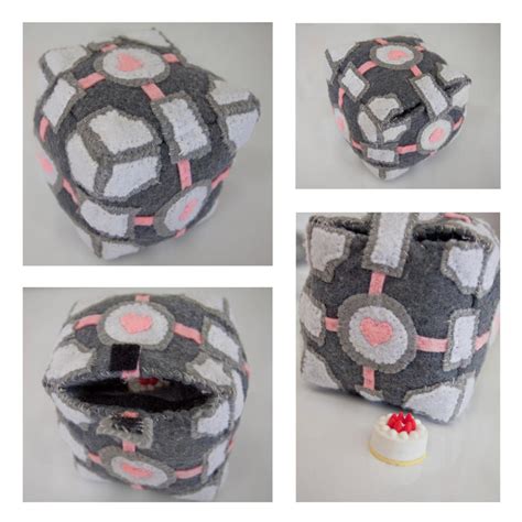 Companion Cube plush by Kookookchoo on DeviantArt