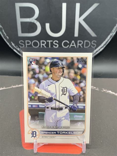 Topps Update Series Spencer Torkelson Rc Rookie Debut Us Tigers