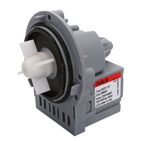 Genuine Hotpoint Washing Machine M224 M321xp Askoll Drain Pump Motor