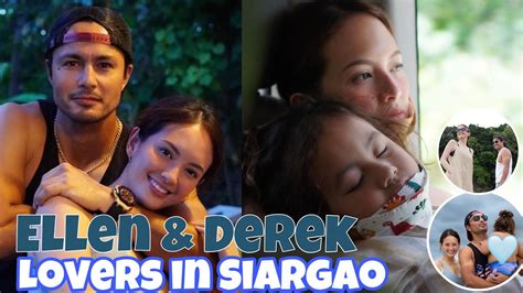 ELLEN ADARNA AT DEREK RAMSAY NAGBAKASYON SA SIARGAO KASAMA ANG ANAK NI