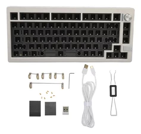 Teclado Mecánico Intercambiable En Caliente Diy De 81 Teclas Cuotas