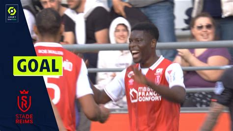 Goal Marshall MUNETSI 32 SdR STADE DE REIMS LOSC LILLE 2 1 21