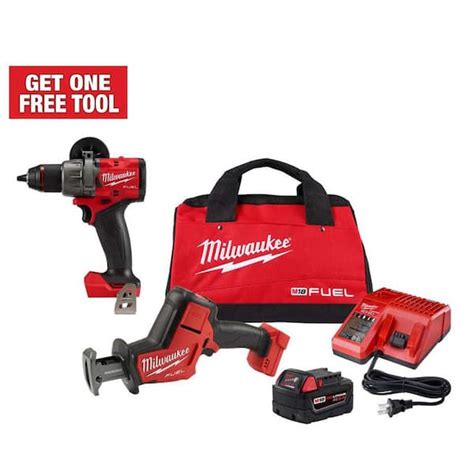 Milwaukee M18 Fuel 18 Volt Lithium Ion Brushless Cordless Hackzall Reciprocating Saw Kit With