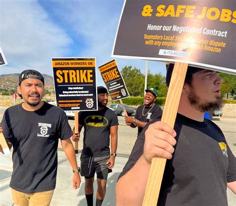 Teamsters Strike Amazon Over Unfair Labor Practices International