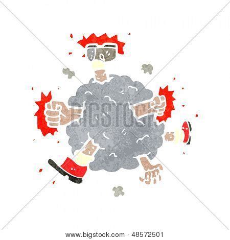 Retro Cartoon Fight Vector & Photo (Free Trial) | Bigstock